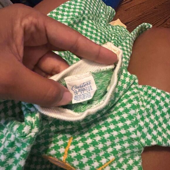 Vintage Long Sleeve Romper - Picture 3 of 3